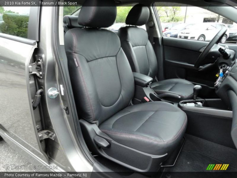 Titanium / Black Sport 2010 Kia Forte SX