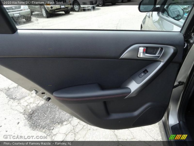 Titanium / Black Sport 2010 Kia Forte SX