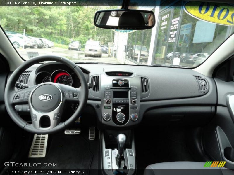 Titanium / Black Sport 2010 Kia Forte SX