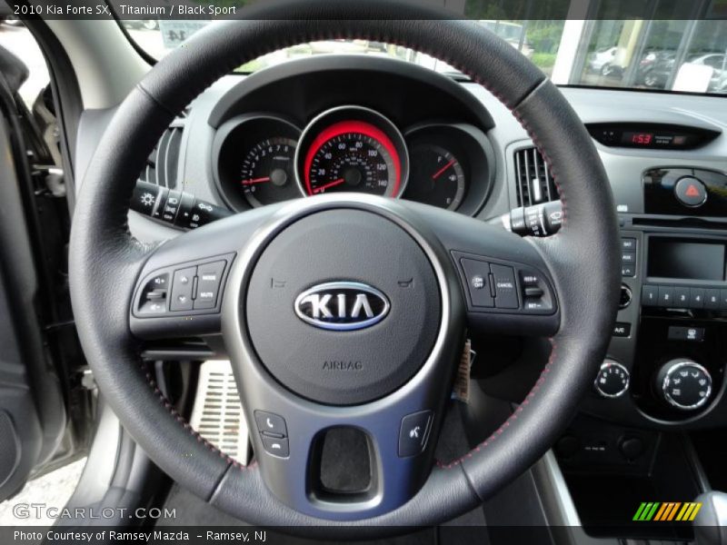 Titanium / Black Sport 2010 Kia Forte SX