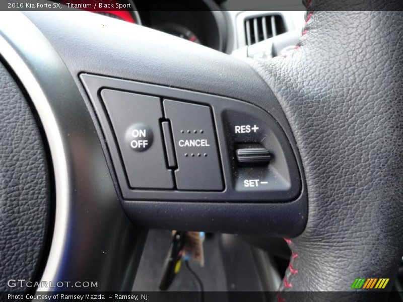 Titanium / Black Sport 2010 Kia Forte SX