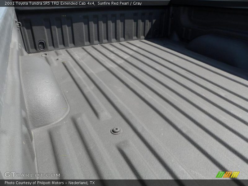 Sunfire Red Pearl / Gray 2001 Toyota Tundra SR5 TRD Extended Cab 4x4