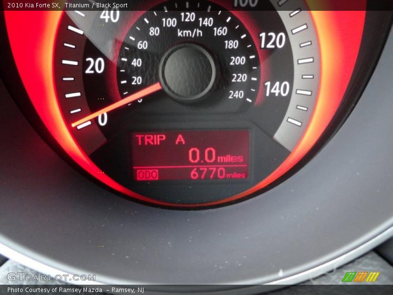 Titanium / Black Sport 2010 Kia Forte SX