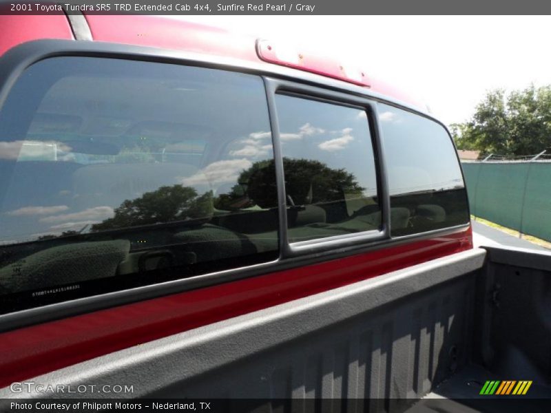 Sunfire Red Pearl / Gray 2001 Toyota Tundra SR5 TRD Extended Cab 4x4