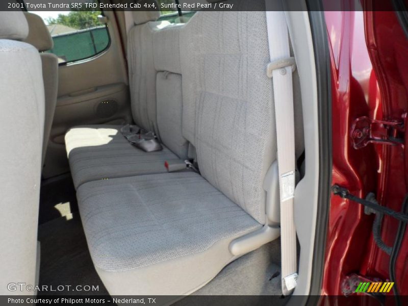  2001 Tundra SR5 TRD Extended Cab 4x4 Gray Interior