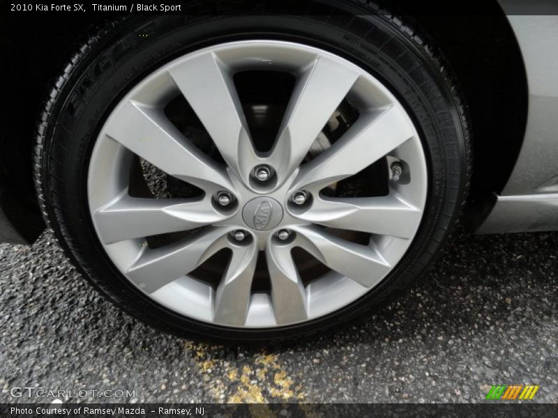 Titanium / Black Sport 2010 Kia Forte SX