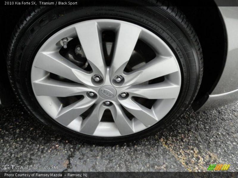 Titanium / Black Sport 2010 Kia Forte SX