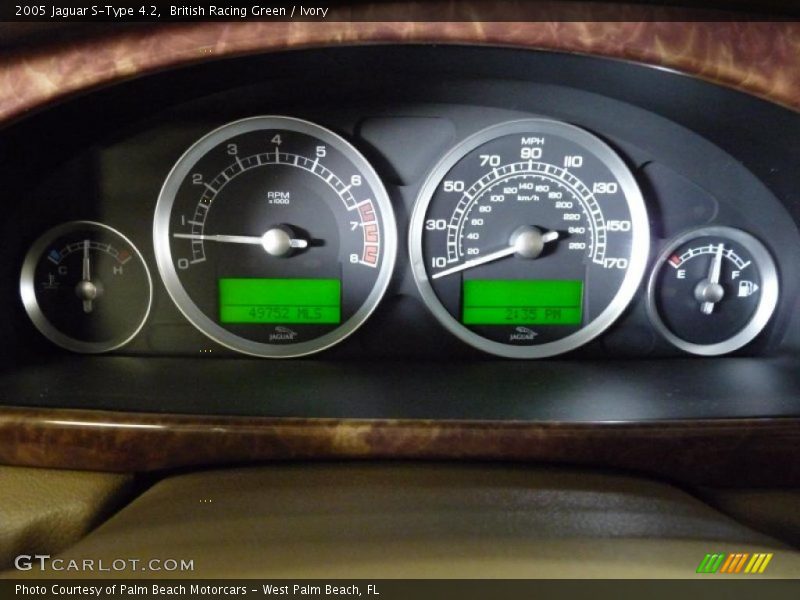  2005 S-Type 4.2 4.2 Gauges