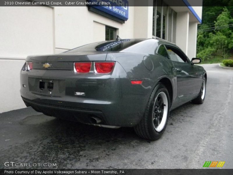 Cyber Gray Metallic / Black 2010 Chevrolet Camaro LS Coupe