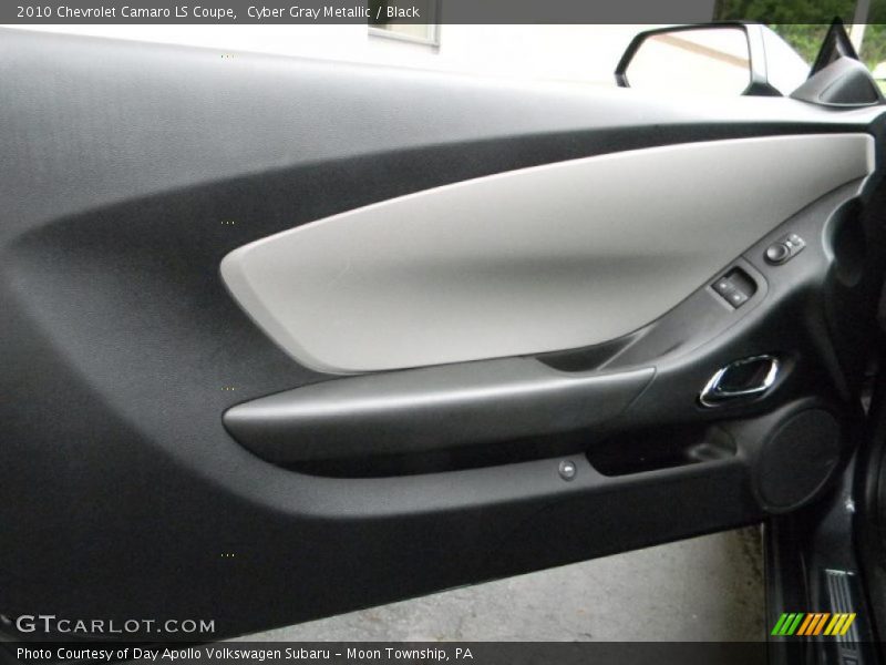 Cyber Gray Metallic / Black 2010 Chevrolet Camaro LS Coupe