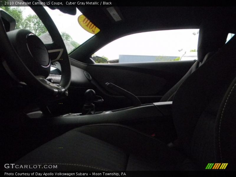 Cyber Gray Metallic / Black 2010 Chevrolet Camaro LS Coupe