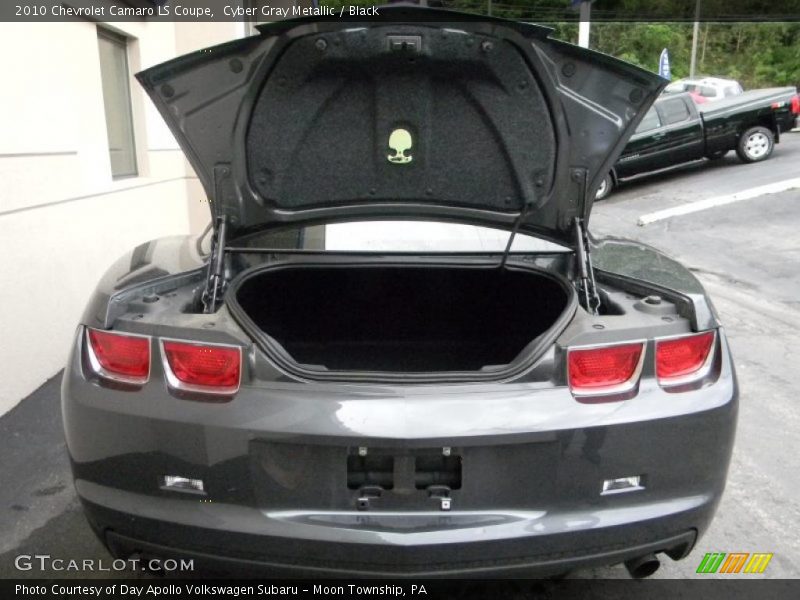 Cyber Gray Metallic / Black 2010 Chevrolet Camaro LS Coupe