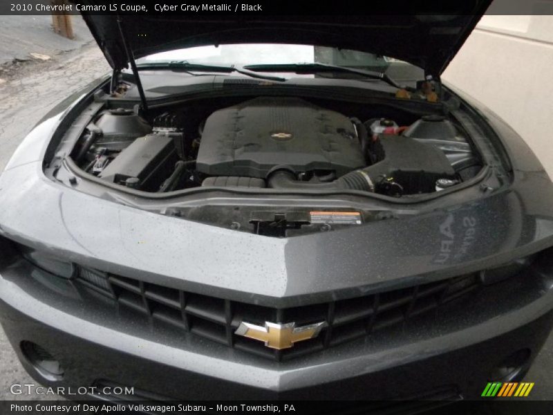 Cyber Gray Metallic / Black 2010 Chevrolet Camaro LS Coupe
