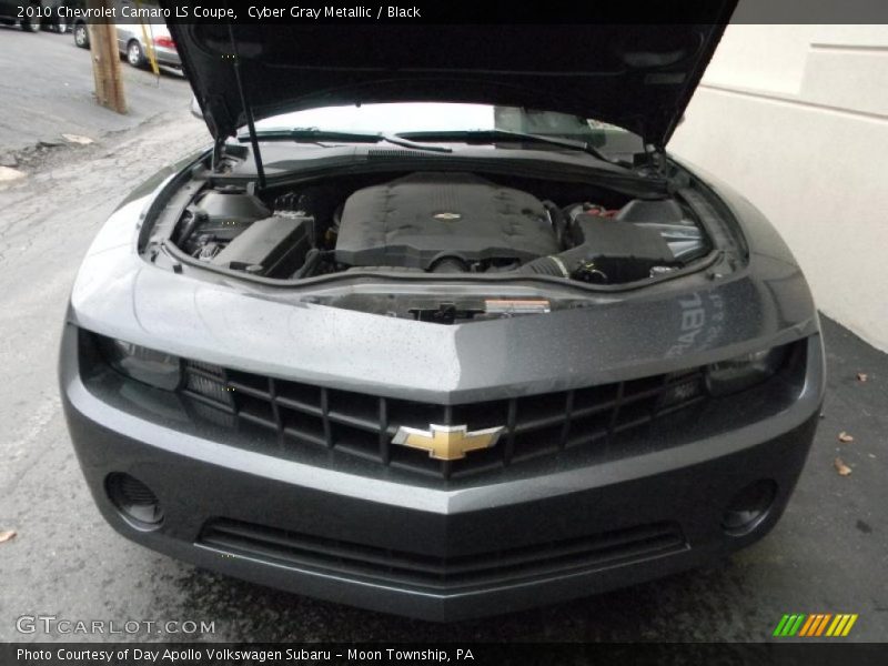 Cyber Gray Metallic / Black 2010 Chevrolet Camaro LS Coupe