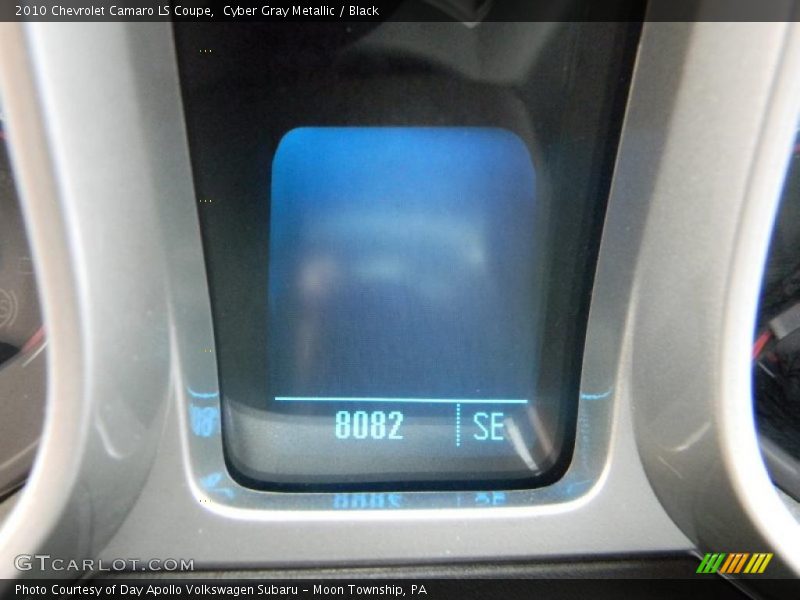 Cyber Gray Metallic / Black 2010 Chevrolet Camaro LS Coupe