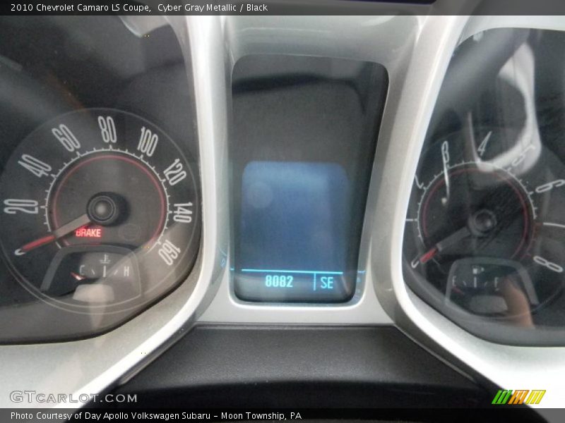 Cyber Gray Metallic / Black 2010 Chevrolet Camaro LS Coupe