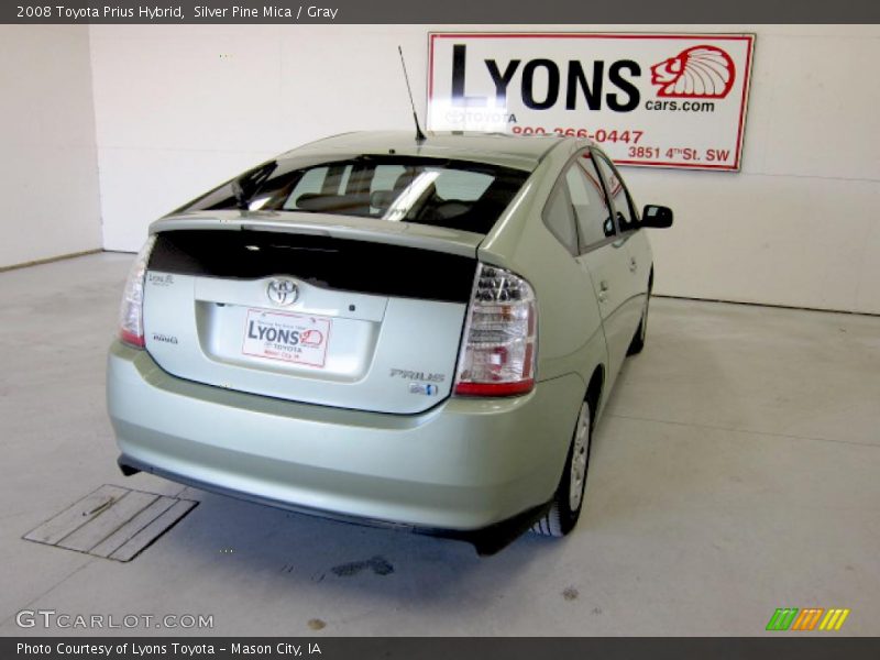 Silver Pine Mica / Gray 2008 Toyota Prius Hybrid
