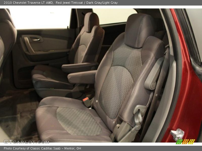 Red Jewel Tintcoat / Dark Gray/Light Gray 2010 Chevrolet Traverse LT AWD