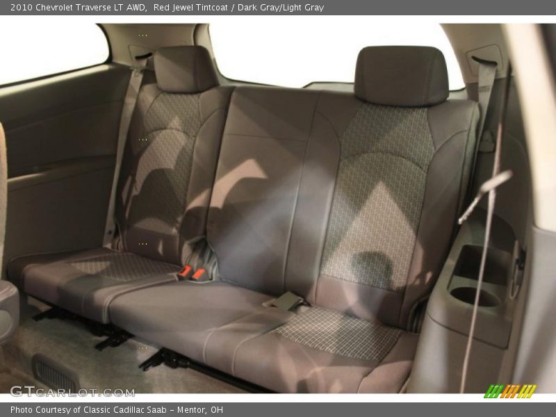 Red Jewel Tintcoat / Dark Gray/Light Gray 2010 Chevrolet Traverse LT AWD