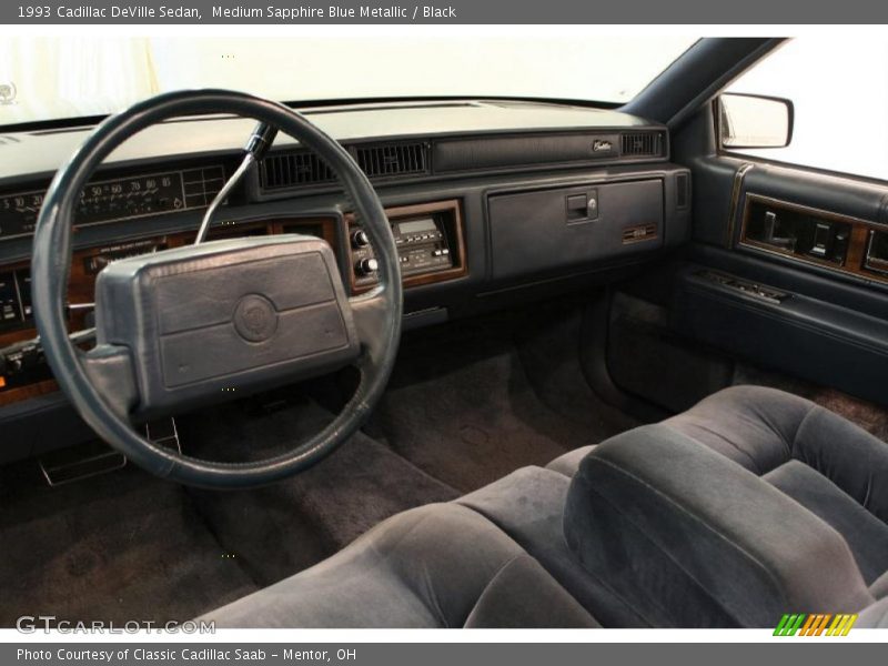  1993 DeVille Sedan Black Interior