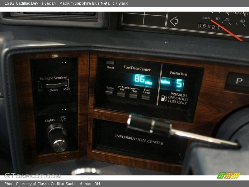 Controls of 1993 DeVille Sedan