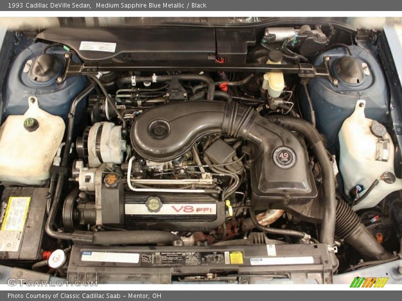  1993 DeVille Sedan Engine - 4.9 Liter OHV 16-Valve V8