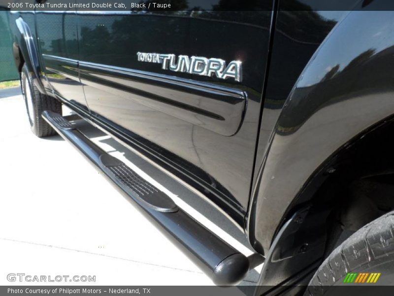 Black / Taupe 2006 Toyota Tundra Limited Double Cab