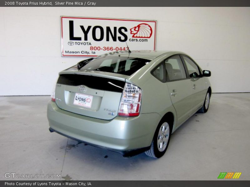 Silver Pine Mica / Gray 2008 Toyota Prius Hybrid