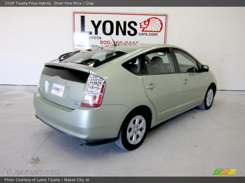 Silver Pine Mica / Gray 2008 Toyota Prius Hybrid