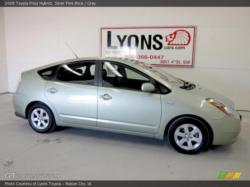 Silver Pine Mica / Gray 2008 Toyota Prius Hybrid