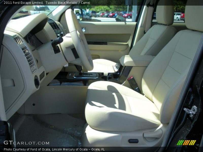 Tuxedo Black Metallic / Camel 2011 Ford Escape Limited