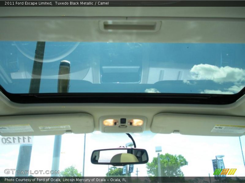 Tuxedo Black Metallic / Camel 2011 Ford Escape Limited