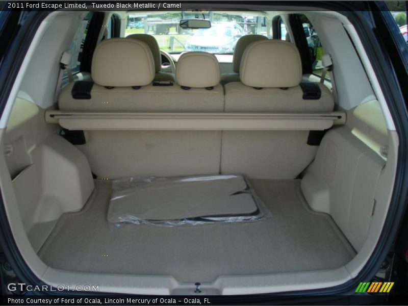 Tuxedo Black Metallic / Camel 2011 Ford Escape Limited