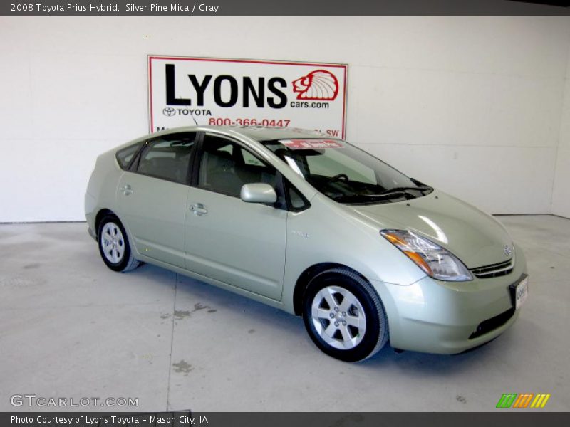 Silver Pine Mica / Gray 2008 Toyota Prius Hybrid