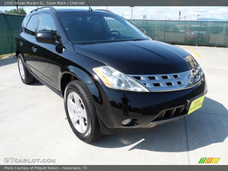 Super Black / Charcoal 2003 Nissan Murano SL