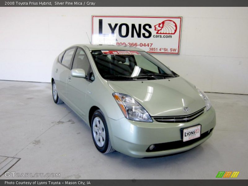 Silver Pine Mica / Gray 2008 Toyota Prius Hybrid