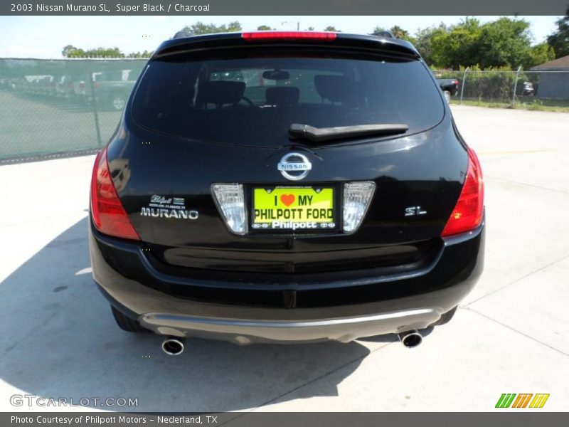 Super Black / Charcoal 2003 Nissan Murano SL