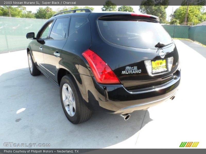 Super Black / Charcoal 2003 Nissan Murano SL