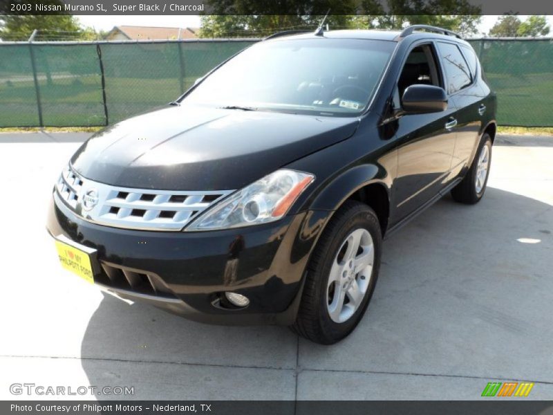 Super Black / Charcoal 2003 Nissan Murano SL
