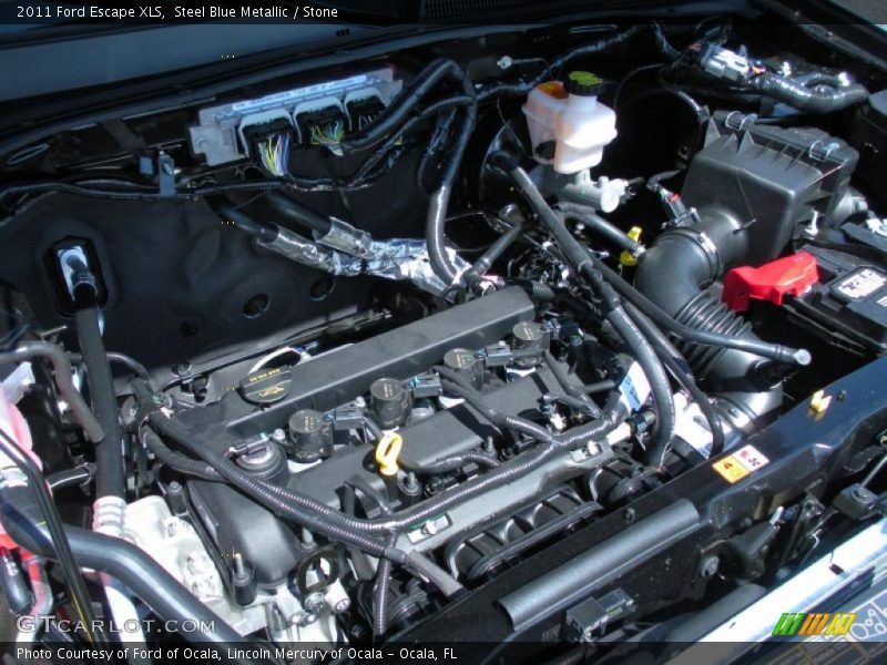  2011 Escape XLS Engine - 2.5 Liter DOHC 16-Valve Duratec 4 Cylinder