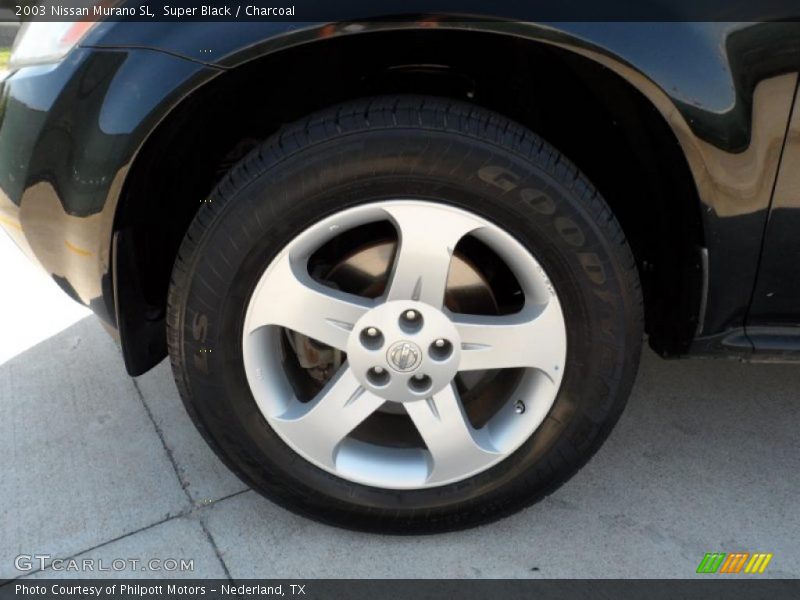 Super Black / Charcoal 2003 Nissan Murano SL