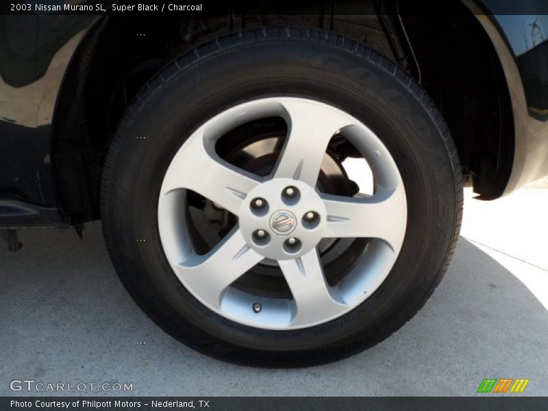 Super Black / Charcoal 2003 Nissan Murano SL