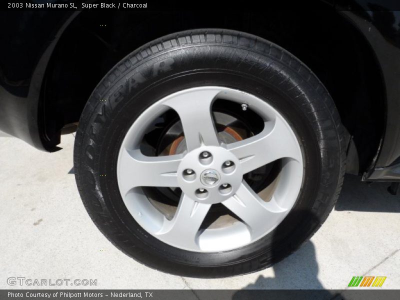 Super Black / Charcoal 2003 Nissan Murano SL