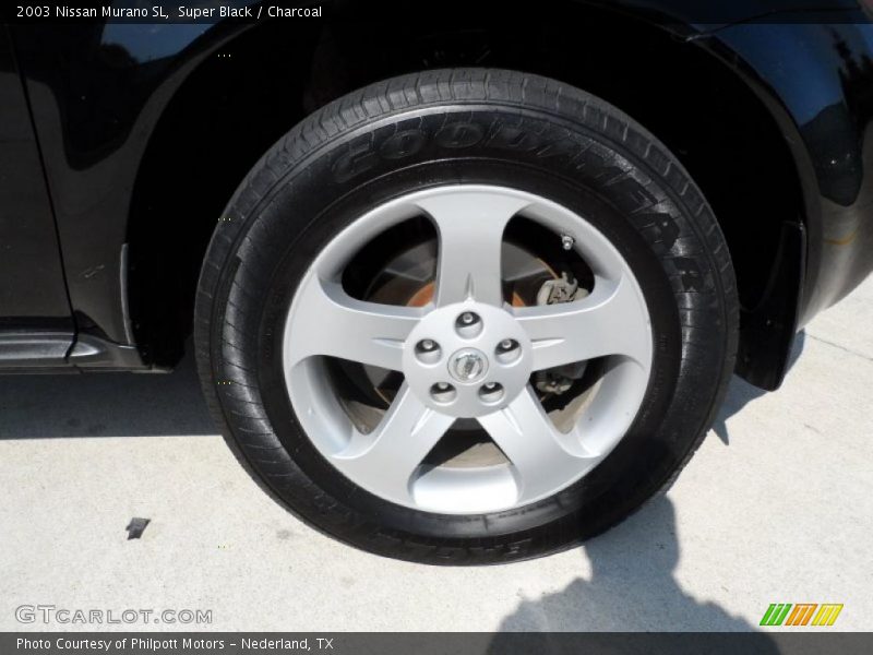 Super Black / Charcoal 2003 Nissan Murano SL