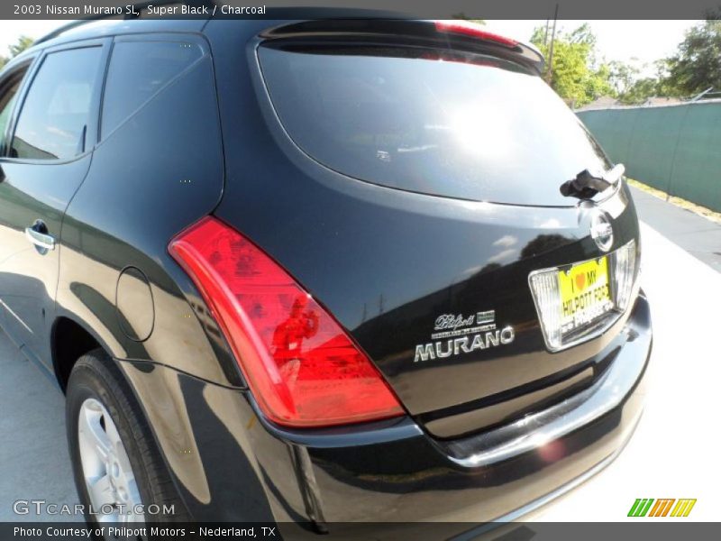 Super Black / Charcoal 2003 Nissan Murano SL