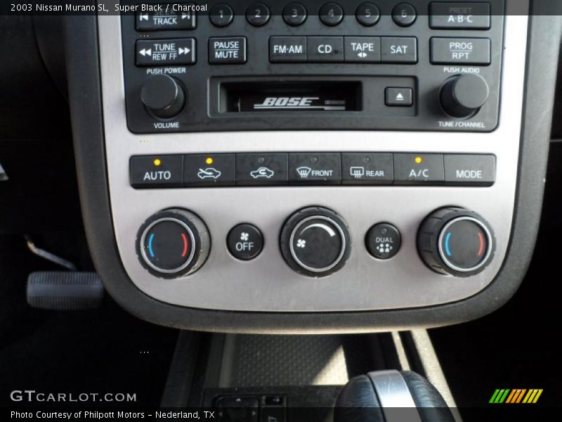 Super Black / Charcoal 2003 Nissan Murano SL
