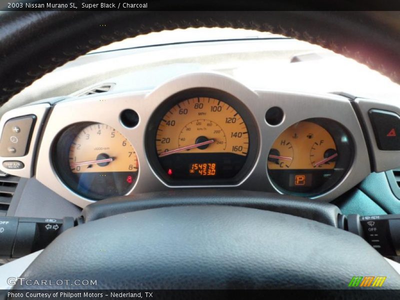 Super Black / Charcoal 2003 Nissan Murano SL