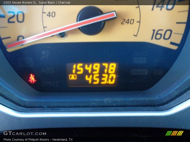 Super Black / Charcoal 2003 Nissan Murano SL