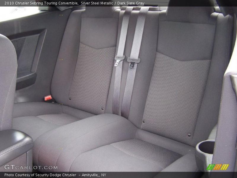 Silver Steel Metallic / Dark Slate Gray 2010 Chrysler Sebring Touring Convertible