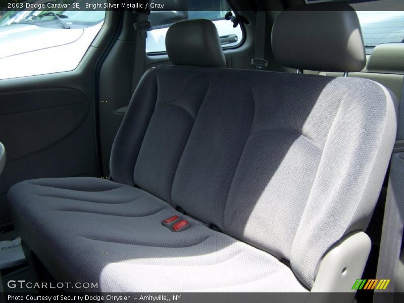 Bright Silver Metallic / Gray 2003 Dodge Caravan SE